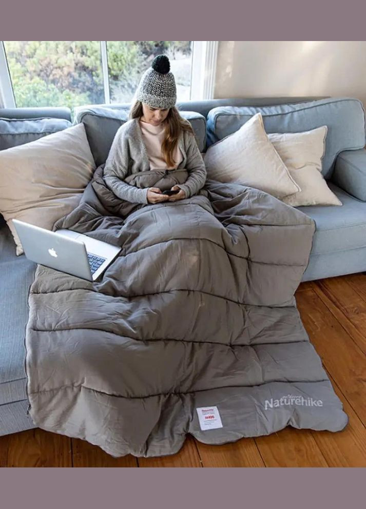 Спальний мішок з капюшоном M300 NH20MSD02 Left Green Naturehike (330143530)