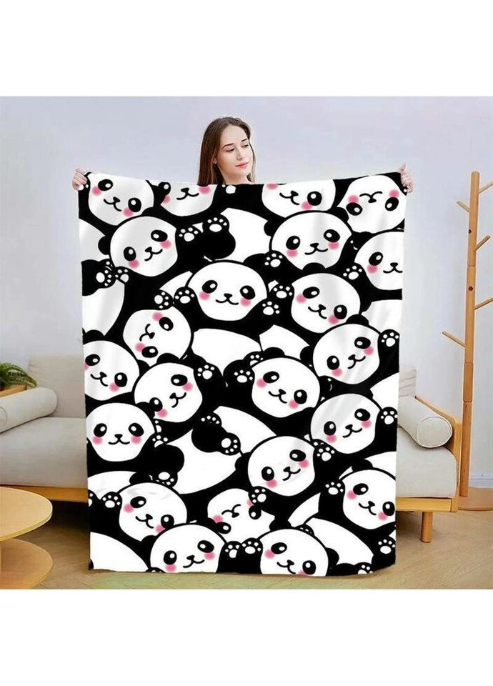 Плед 3D Пандочки 3212_B 15472 135х160 см FlexDress (335978945)