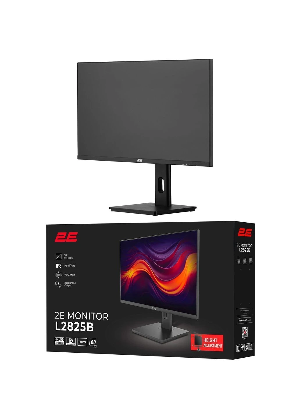 Монитор 28" L2825B (-L2825B-01.UA) [147120] 2E (400988904)