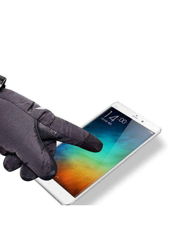 Рукавички з підігрівом для активного відпочинку на осінь-зиму з акумулятором 5000 мА YX207 Black/gray Lesko (350349372)