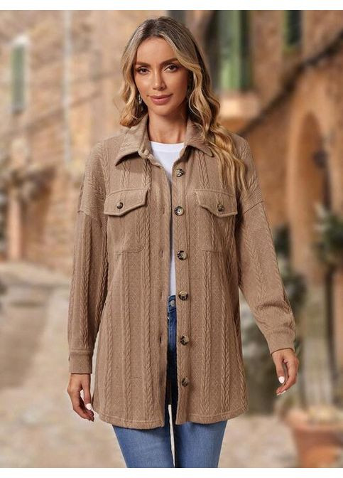 Бежевая рубашка Emery Rose