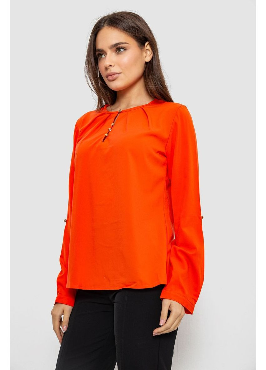 Червона блуза однотонна,, 230r1122-3 Ager