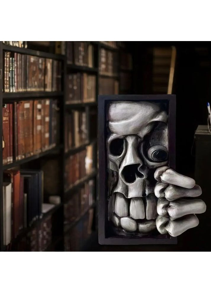 Подставка для книг Monster Bookend Scull Череп No Brand (362453020)