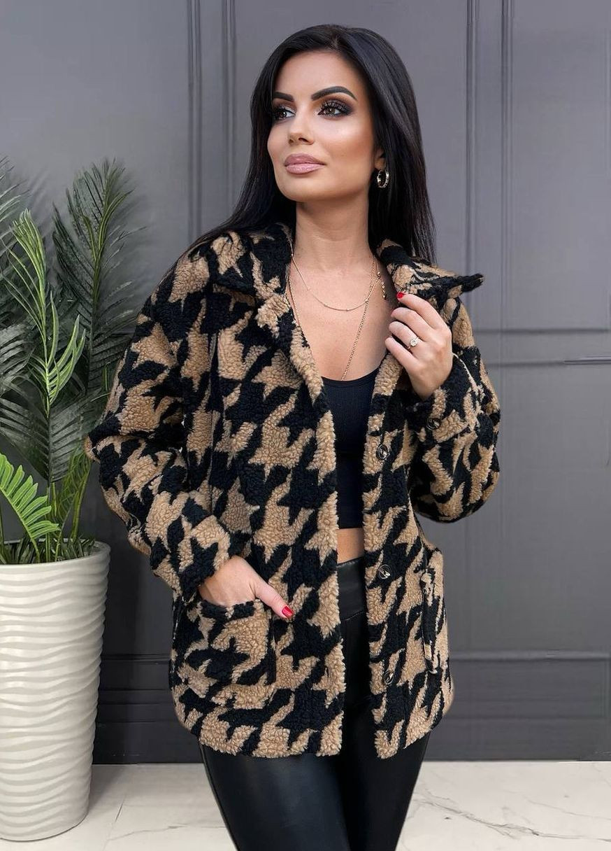 Теплая меховая рубашка Тедди Modena (296299843)