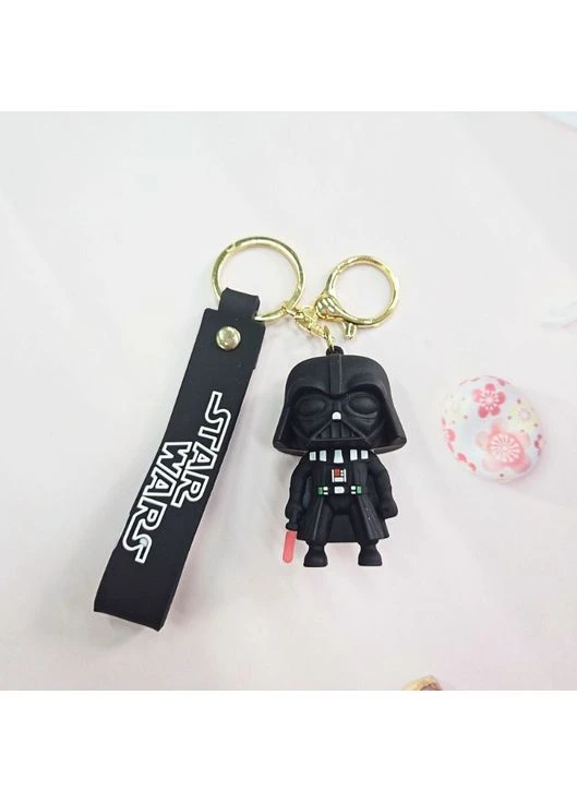 Дарт Вейдер брелок Звездные войны Star Wars Darth Vader силиконовый брелок для ключей креативная подвеска 7 см Ashanti (393633072)