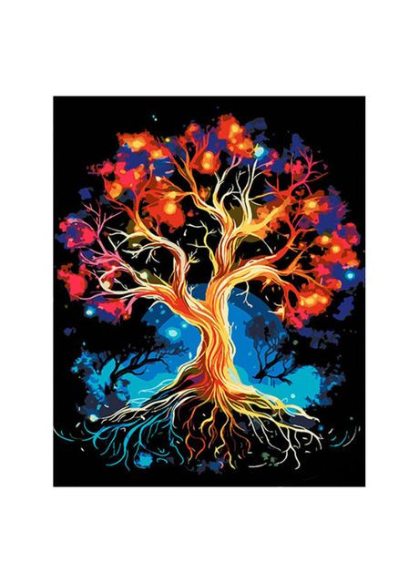 Картина за номерами Дерево змін Сюжет № 1 (AH1085) Strateg (370256267)