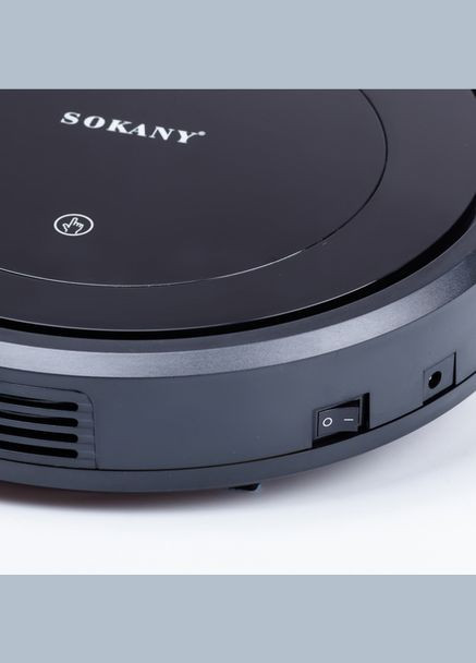 Робот-пылесос SK-13017 с пультом дистанционного управления, чёрный Sokany (363321387)