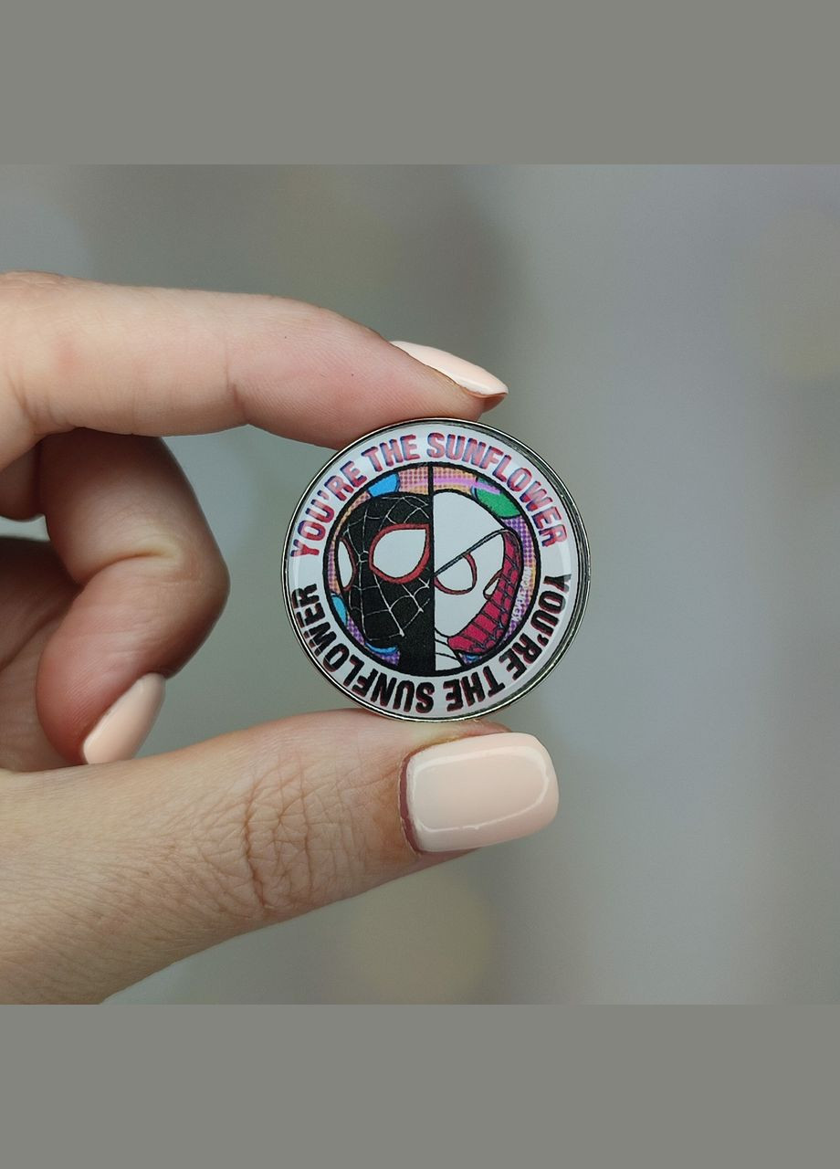 Металлический значок, пин "Spider-Man, Человек-паук, Гвен Стейси, Marvel" SureGeek (315149774)