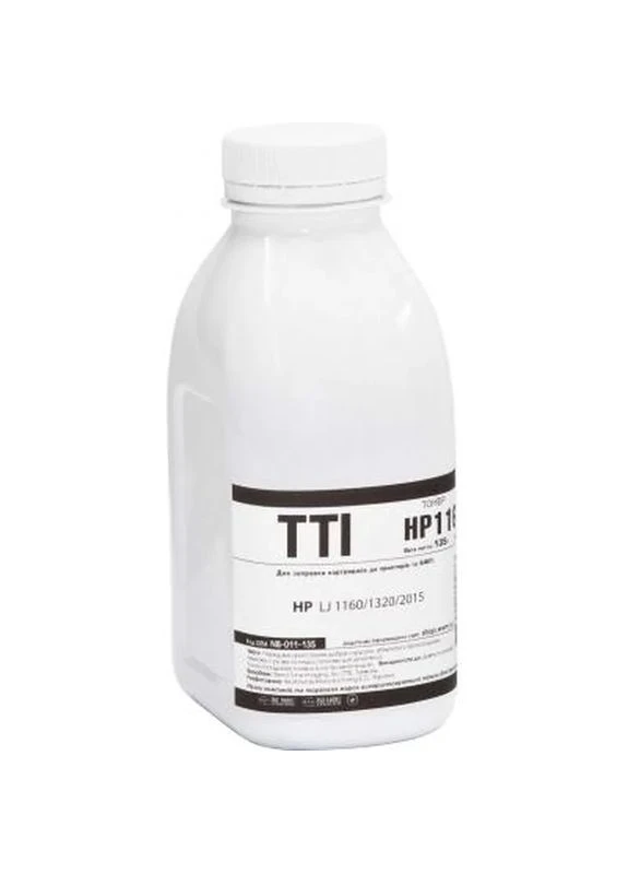 Тонер HP LJ 1160/1320/2015, 135г Black (NB-011-135) TTI (399616761)