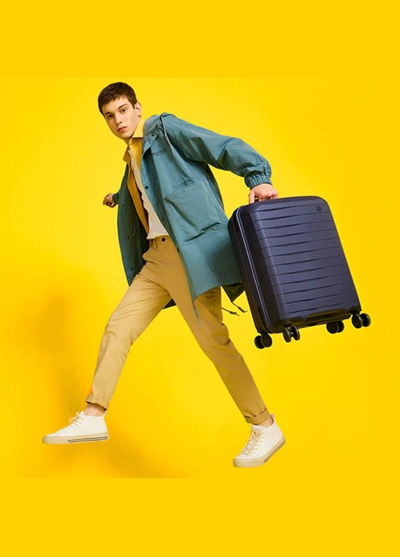 Чемодан Xiaomi Ninetygo Lightweight Luggage 24" Black (6941413216319) RunMi (272157399)