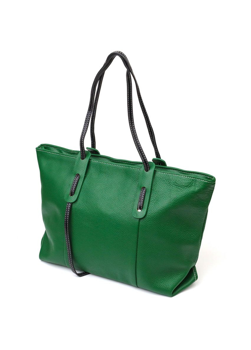 Сумка через плече жіноча шкіряна 22119 Зелена Vintage (302008000)