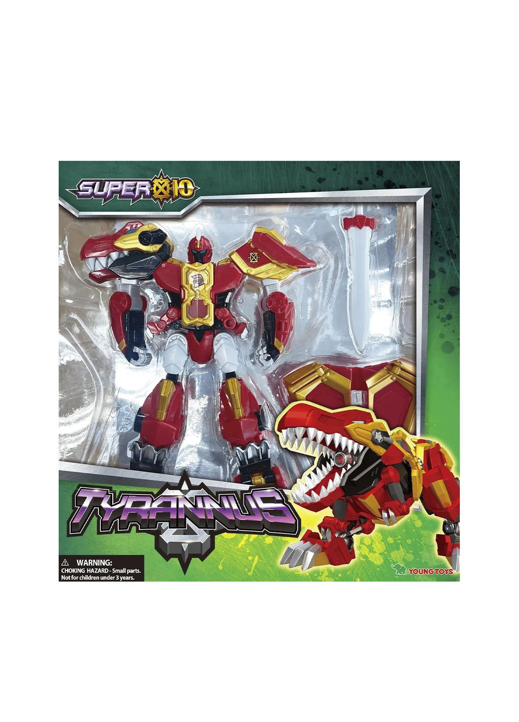 Іграшка-трансформер Тіранус! колір різнокольоровий ЦБ-00278166 SUPER10 (332163299)