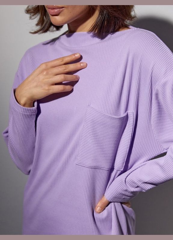 Сиреневое платье 14428 сиреневое ISSA PLUS однотонное