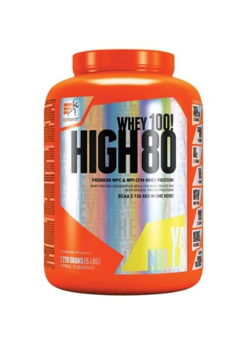 High Whey 80 2270 g /75 servings/ Vanilla Extrifit (292285398)
