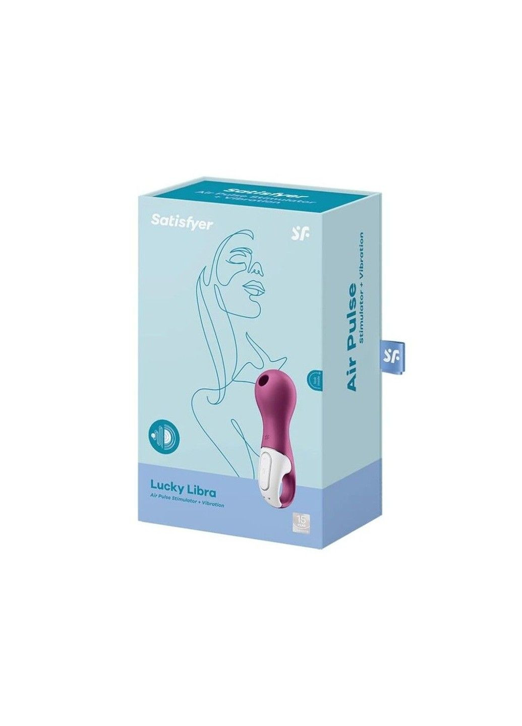 Вибромассажер с вакуумной стимуляцией Lucky Libra Satisfyer (333332788)