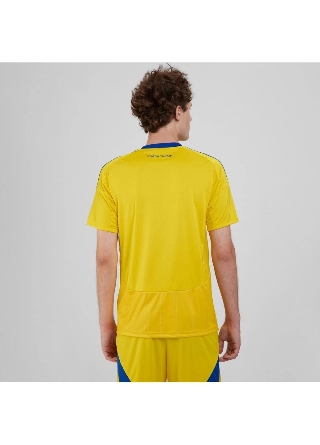 Желтая футболка ukraine 24 performance yellow ik2251 adidas