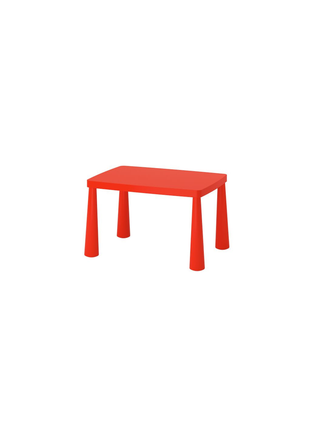 Стол детский для дома/улицы красный 7755 см IKEA (272149988)