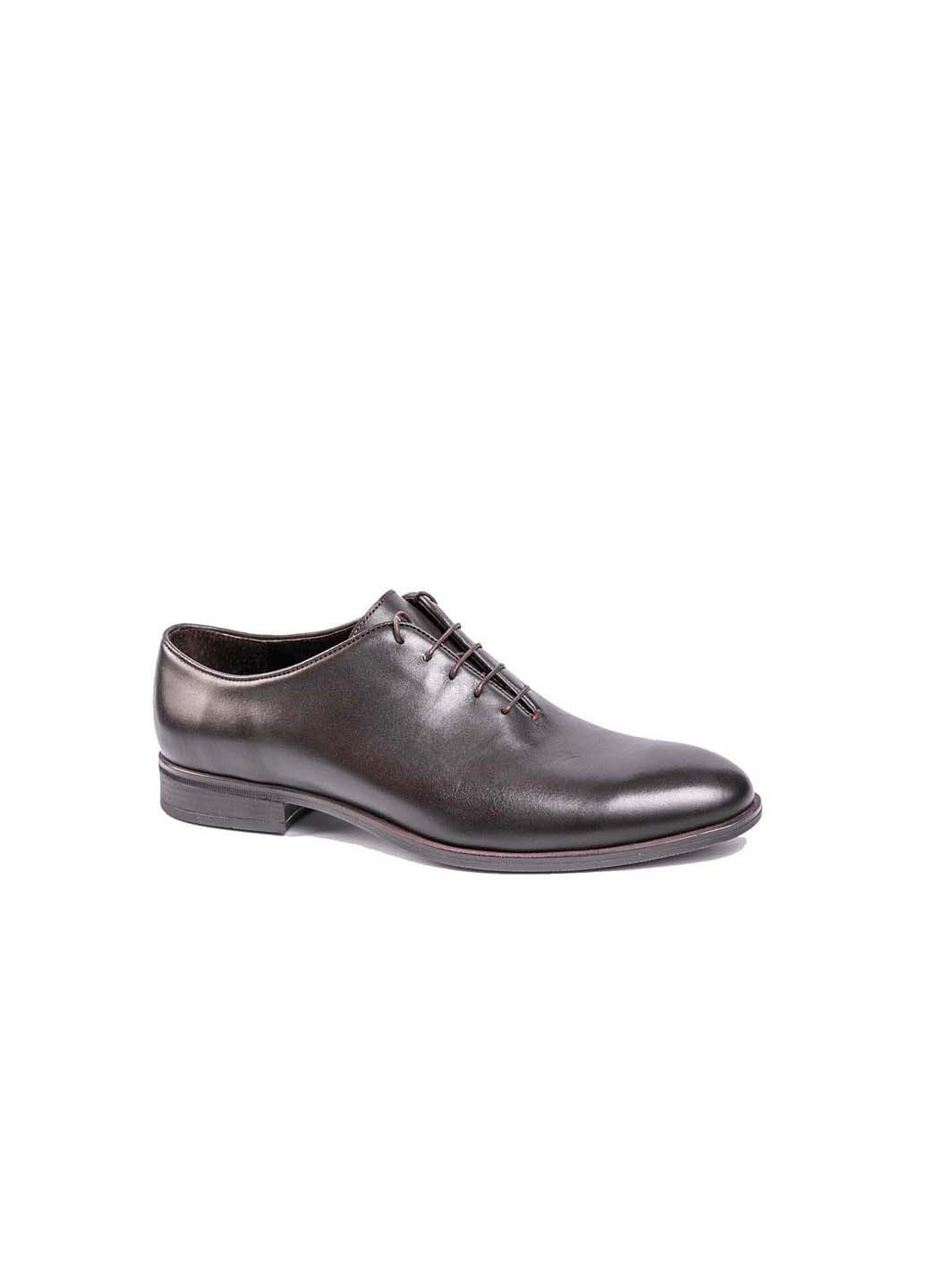 Коричневые кэжуал туфли Ikos на шнурках