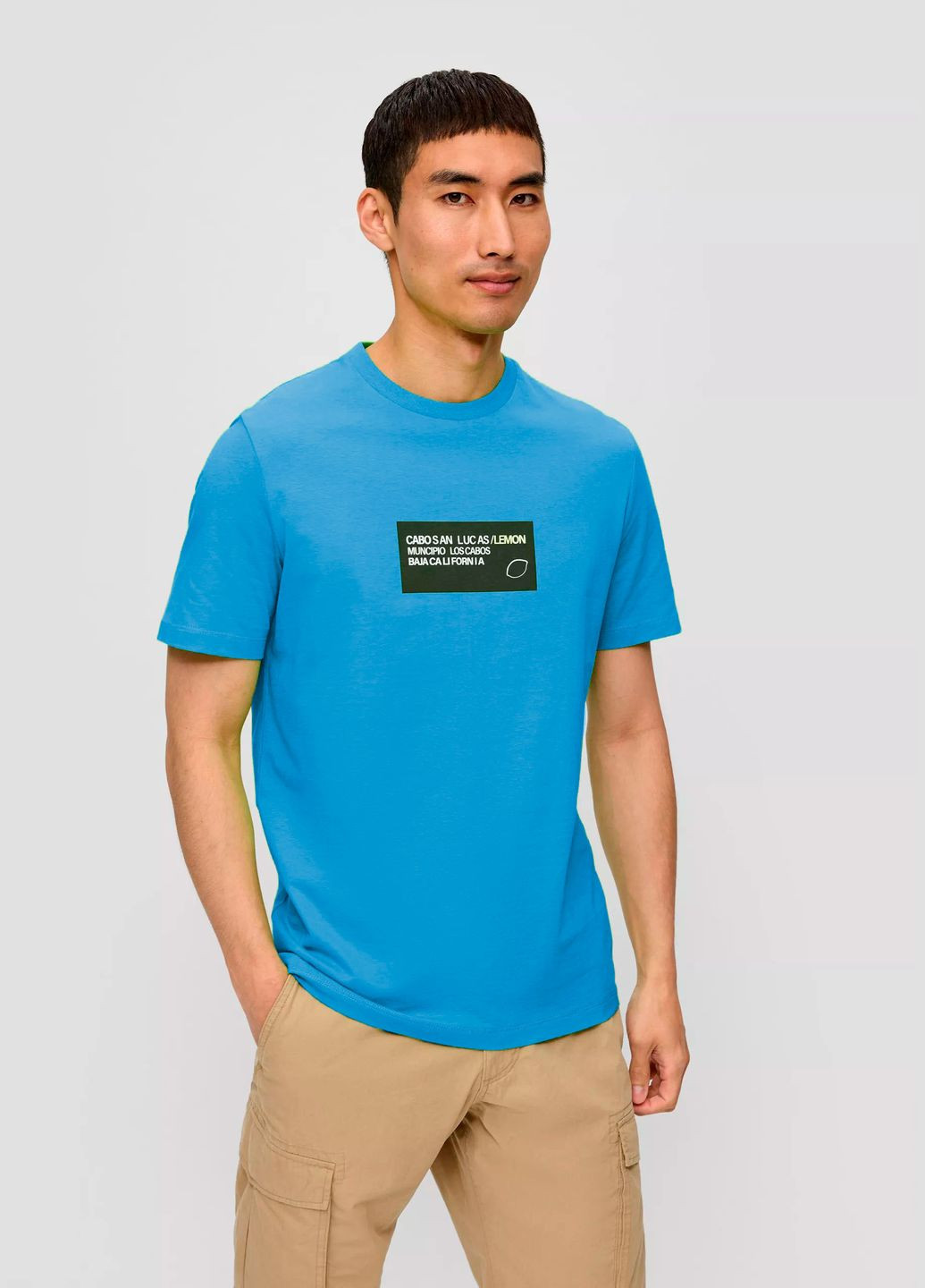 Голубая футболка S.Oliver