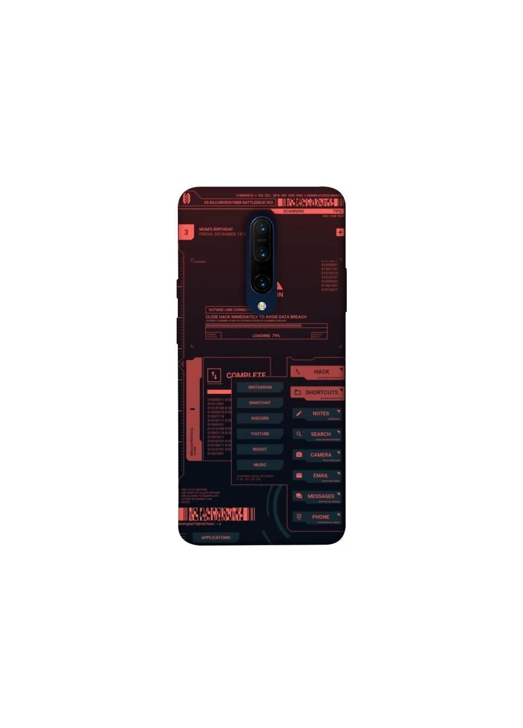 Чохол на OnePlus 7 Pro Attention Frontalka (376587508)