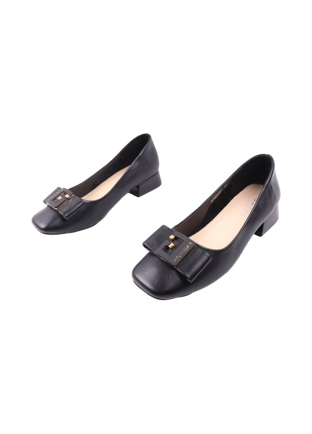 FARINNI Туфли женские черные натуральная кожа черный з, китай — (316226479)