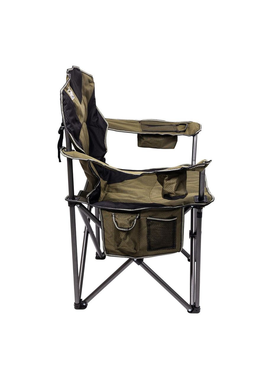 Крісло для риболовлі складне рибальський стілець 60х93х100 см зі спинкою розкладний туристичний SJ-0063 LUGI (324305067)