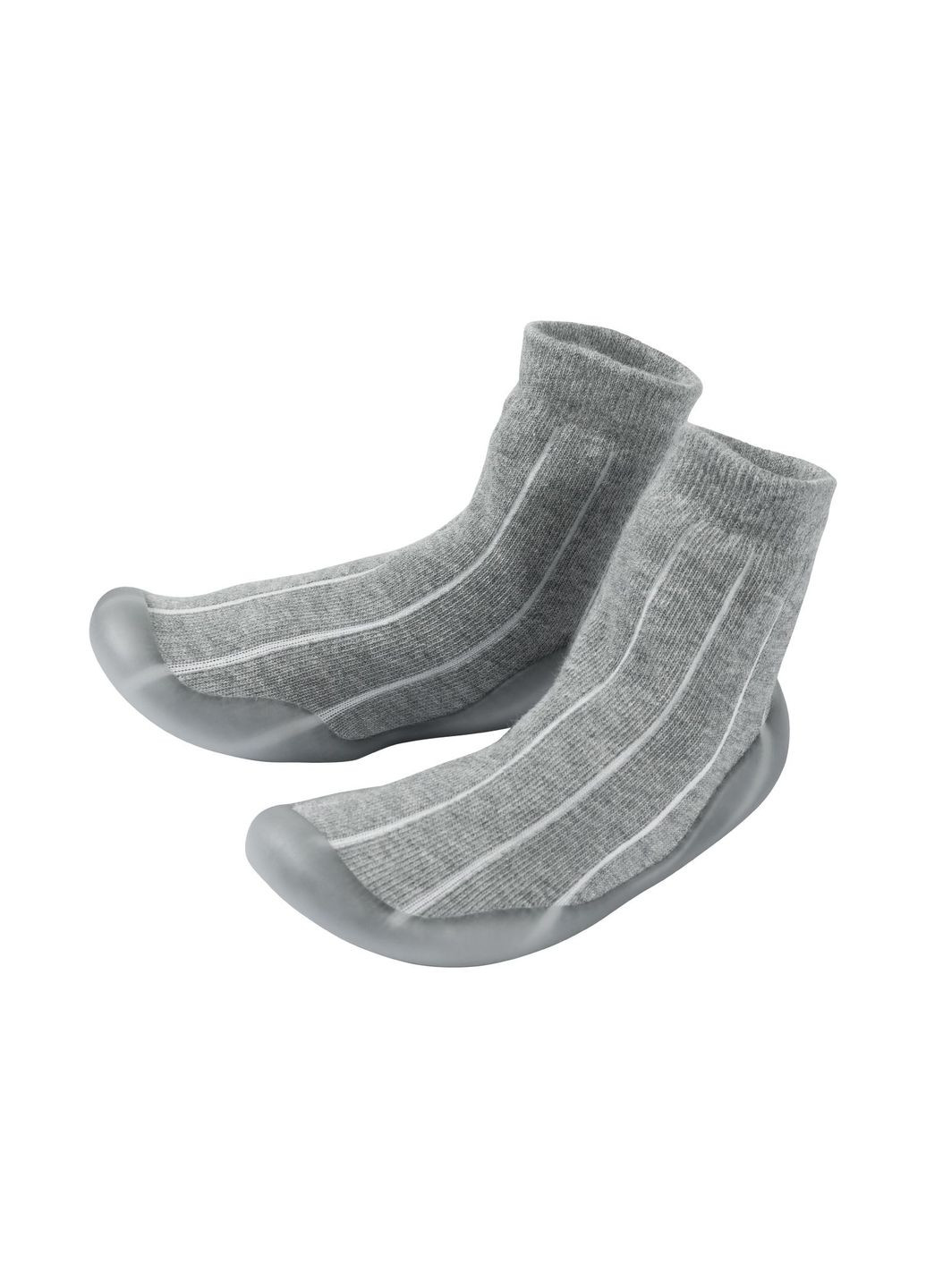 Шкарпетки-капці з антиковзною гнучкою підошвою для хлопчика 332336 сірий Lupilu (273141539)