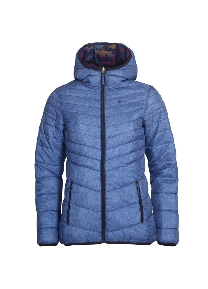 Комбинированная демисезонная куртка женская ichra m синий-фиолетовый Alpine Pro