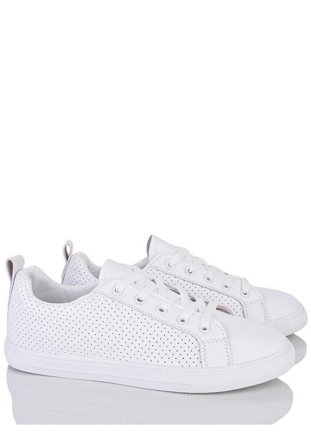 Кожаные перфорированные кроссовки XBP30-2 Stilli белые всесезоны (338537172)