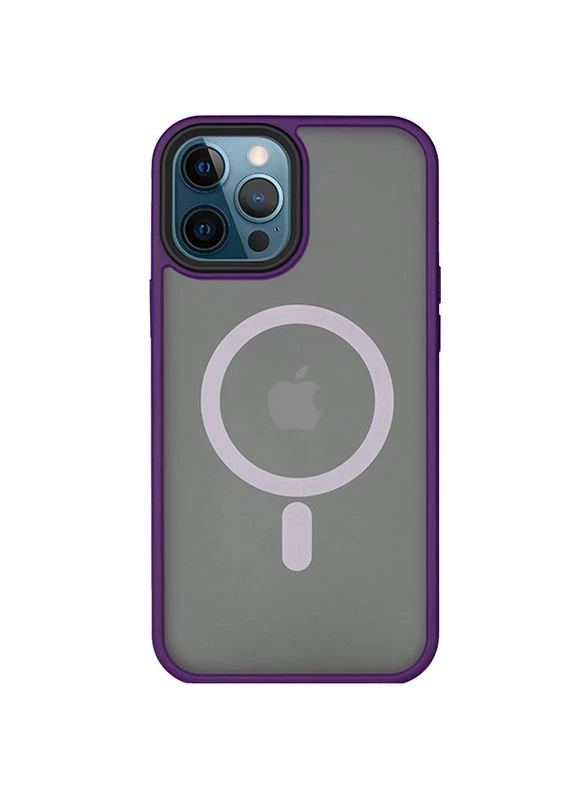 TPU+PC чехол Metal Buttons with MagSafe для Apple iPhone 14 Pro (6.1") Epik (335069377)