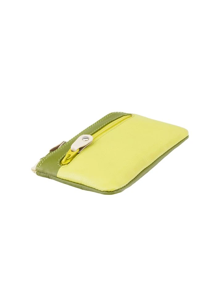 Кожаная ключница зелёного цвета RB69 LIME M Visconti (306437967)