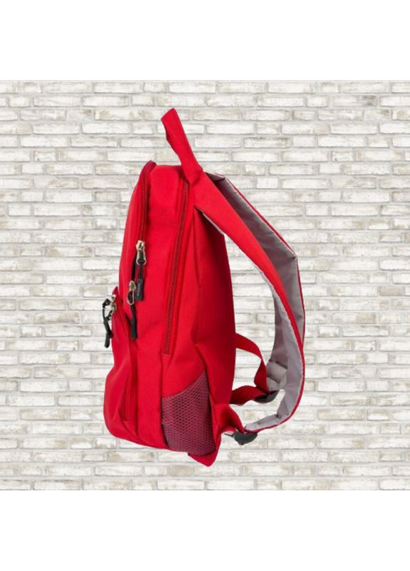 Стильний молодіжний рюкзак зі смужками Червоний (1430201333) Wallaby (361244925)