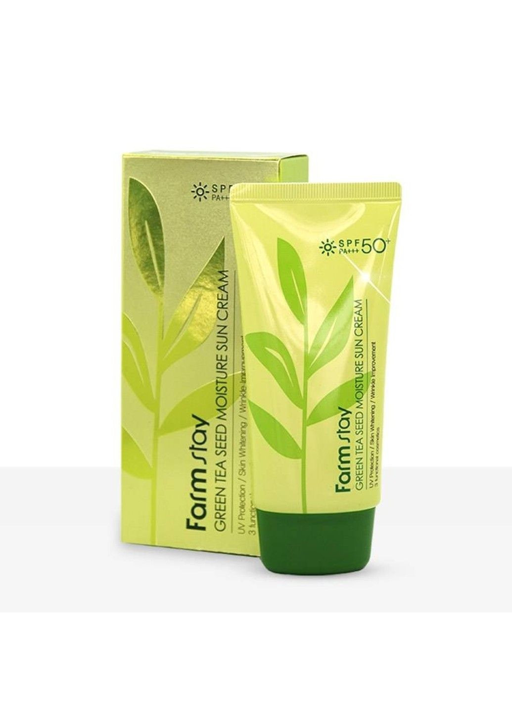 FarmStay Сонцезахисний крем зволожуючий із екстрактом зеленого чаю Green Tea Seed Moisture Sun Cream SPF50PA — Крем, Південна Корея (298054169)
