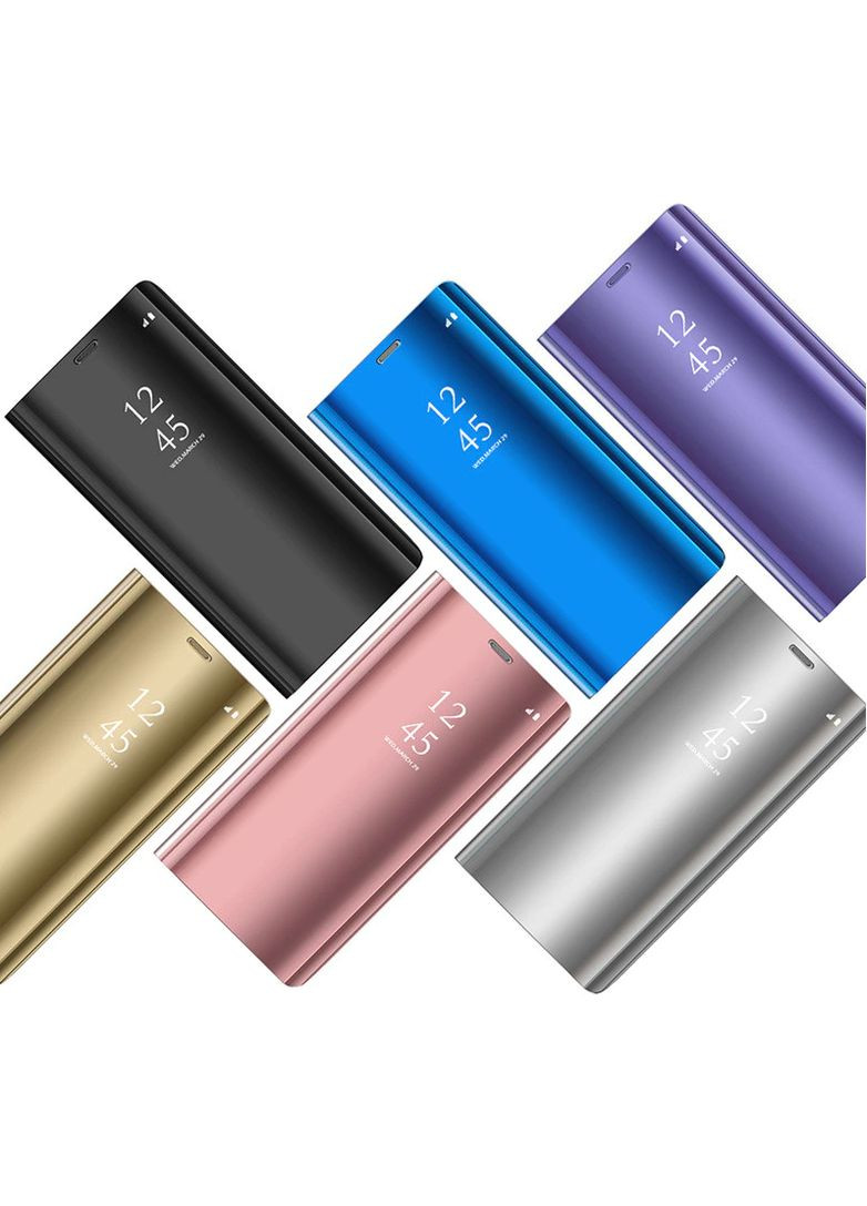 Smart чехол-книга Mirror для Redmi Note 10 4G Silver Xiaomi (369646838)