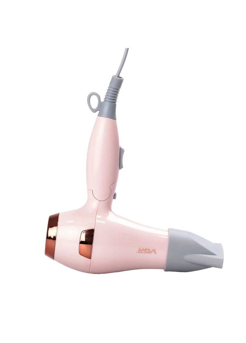 Фен для волос HPV432 с концентратором 1000 Вт Розовый VGR (335810232)