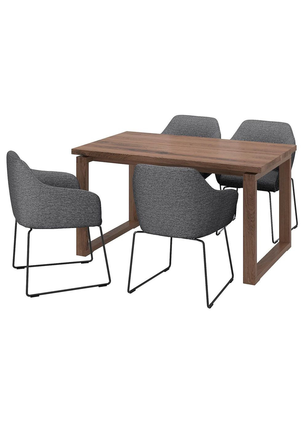 Стіл і 4 стільці ІКЕА MORBYLANGA / TOSSBERG 140х85 см (s19482739) IKEA (278407451)
