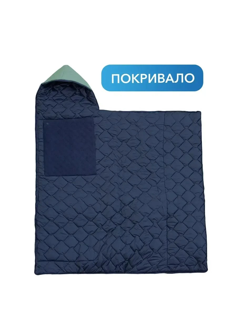 Зимовий спальний мішок з підігрівом USB 215*65 Kipo (379900940)