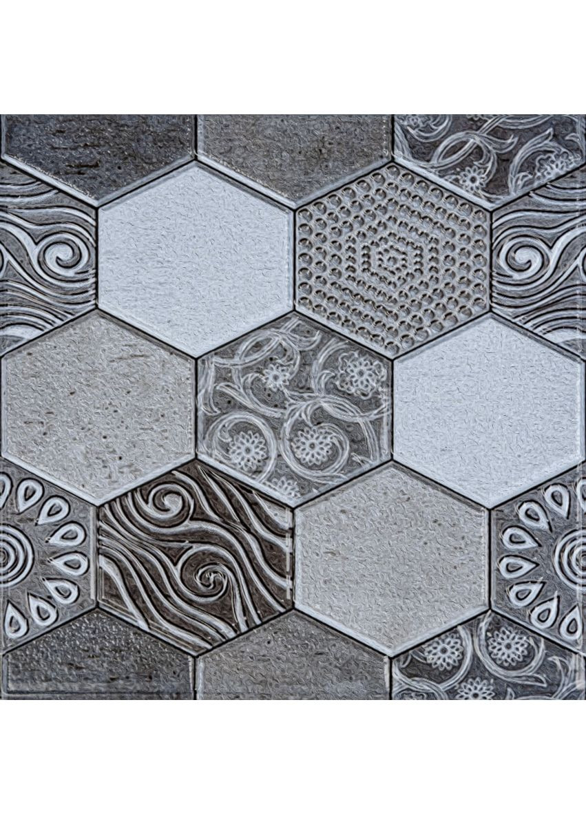 Декоративная ПВХ плитка на самоклейке 300х300х5мм Квадрат, цена за 1 шт. (СПП-603) SW-00000670 No Brand (357118879)