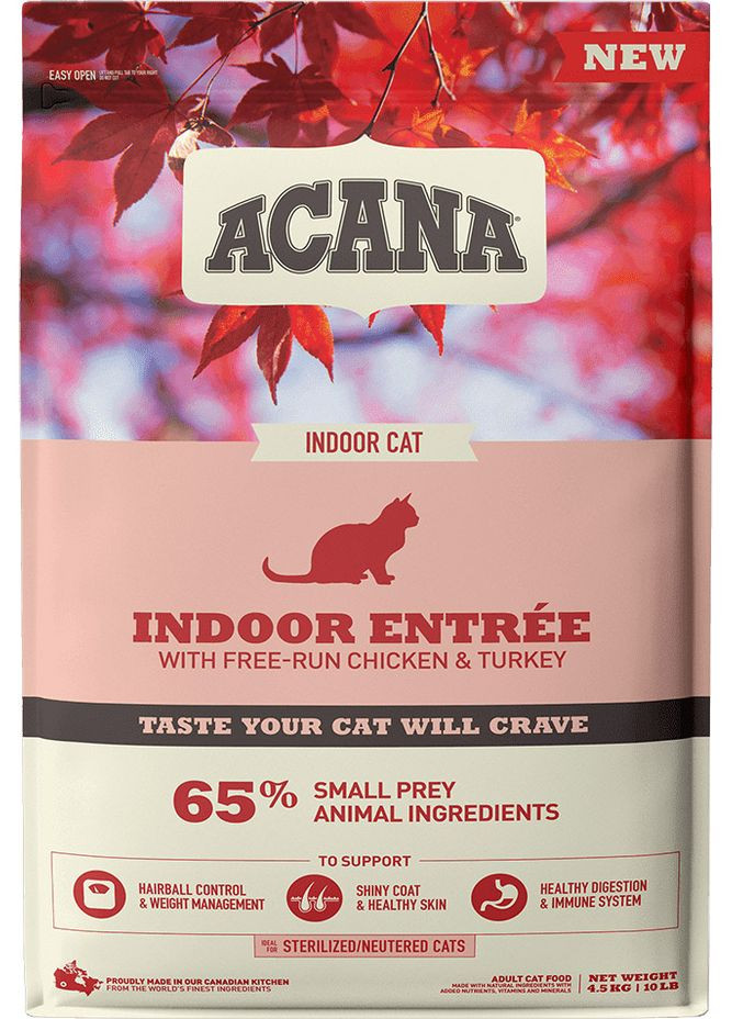 Сухой корм для кошек Indoor Entree Cat 4.5 кг (a71451) Acana (364788958)