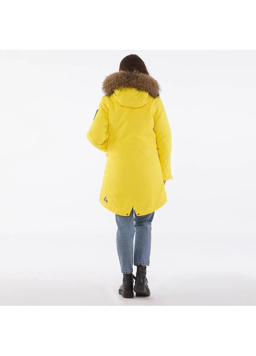 Жовта пальто зимове vivian 1, р.xxl, жовтий () Huppa 12498120-70002-XXL