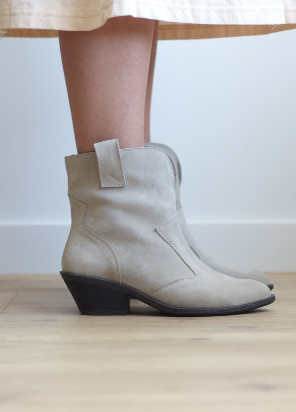 Черевики жіночі козаки замша натуральна Zlett 1601 (366290761)