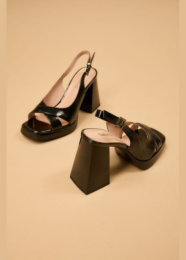 Черные босоножки 182974 Fabio Monelli