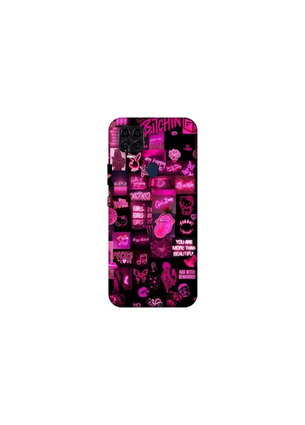 Чохол на ZTE Blade v2020 Hot collage ver.8 Frontalka (379652557)