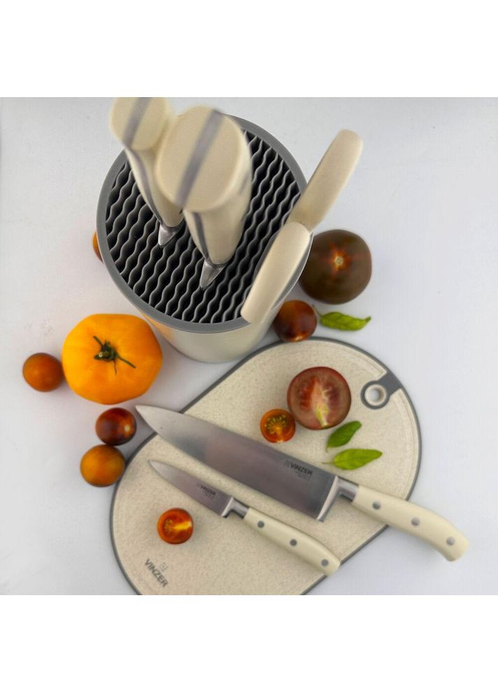 Набір ножів Ivory 6 предметів (50117) Vinzer кремовий,