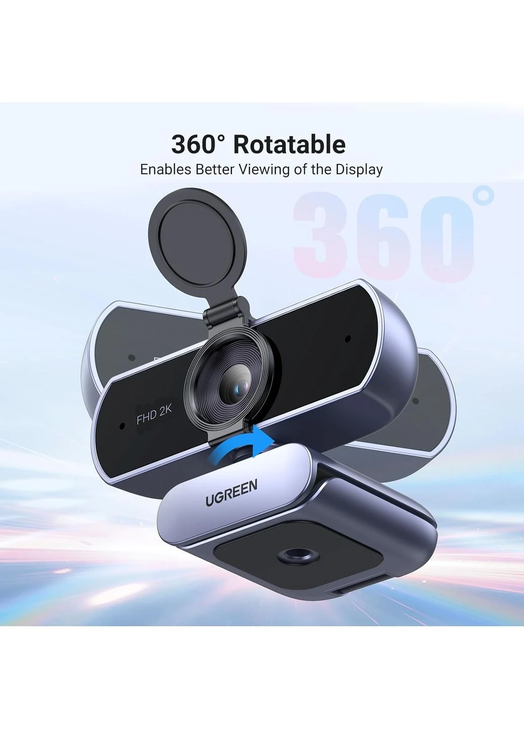 Веб-камера CM717 2K webcam USB-A Ugreen (368631288)