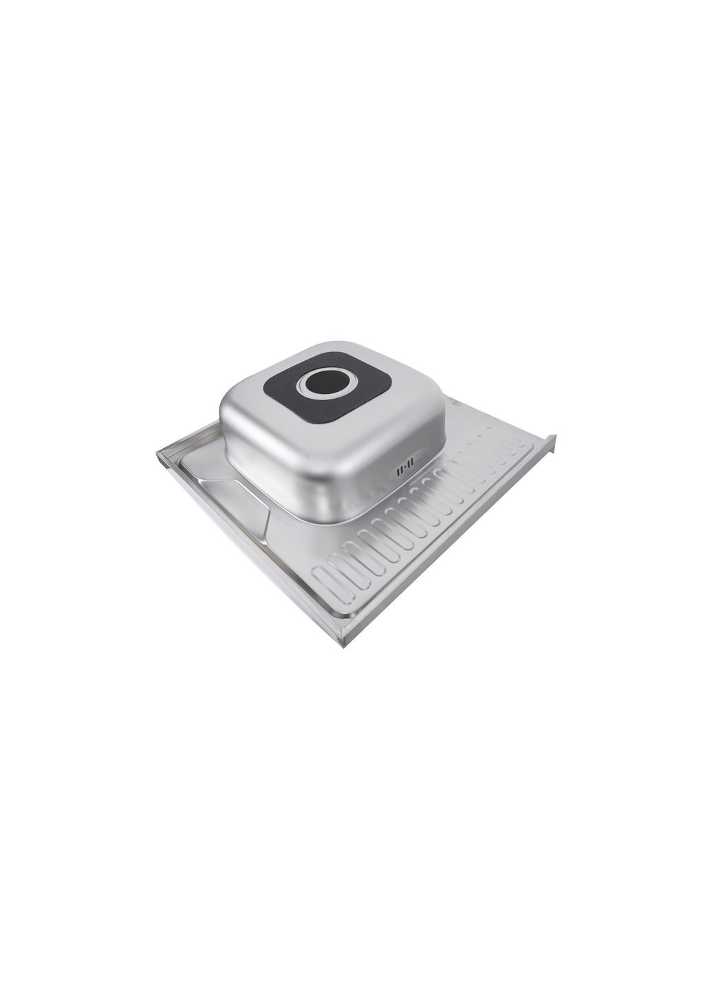 Кухонна мийка з нержавіючої сталі САТИН 6060 R (0,7/160 мм) Valeso (305296098)