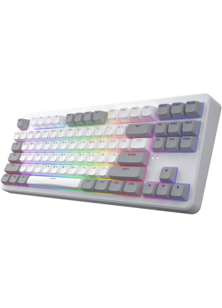 Клавиатура Rockfall 3 Mecha TKL Wireless Orange White (HTK851UA) Hator (327008168)