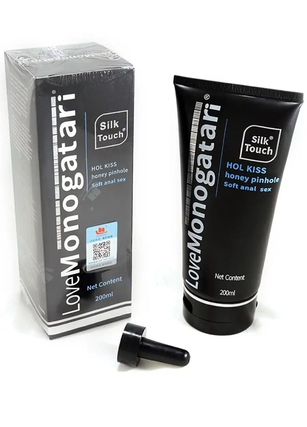 Інтимна змазка для анального сексу Love Monogatari на водній основі 200 ml Silk Touch (284279686)