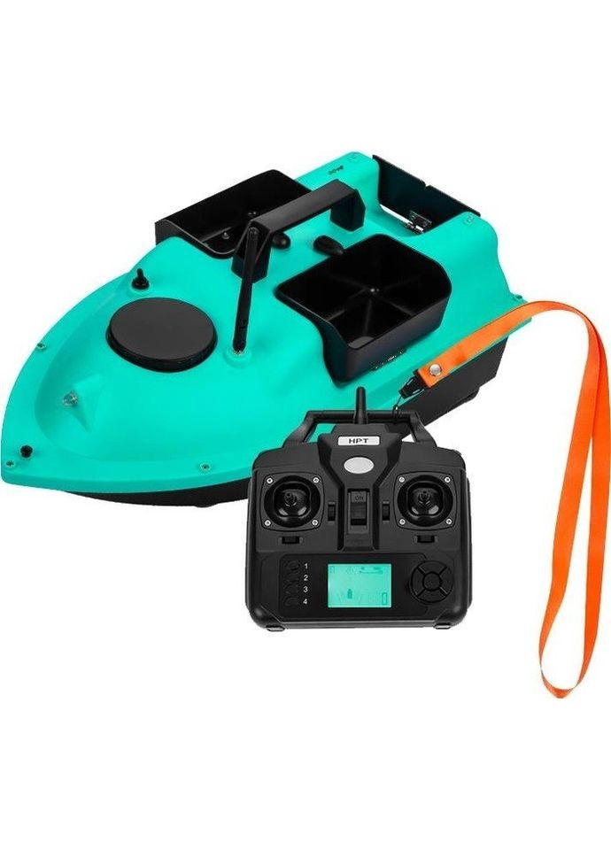 Кораблик на радіокеруванні для завезення підгодовування R4 з GPS Чорний (RT050675) Boer (349843949)