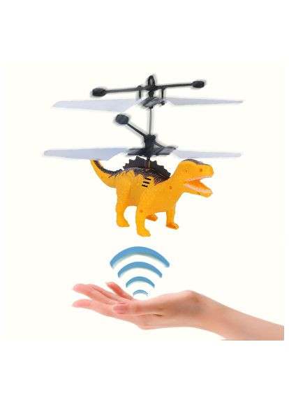 Интерактивная игрушка Магический летающий динозавр с сенсорным управлением (UFTFly19) UFT Магічний літаючий динозавр з сенсорним керуванням (366154075)